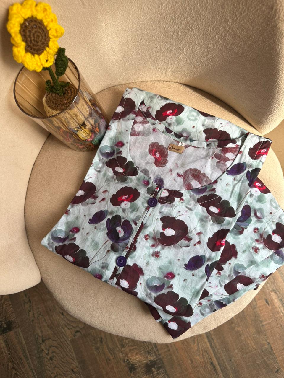Burgundy Bloom lawn