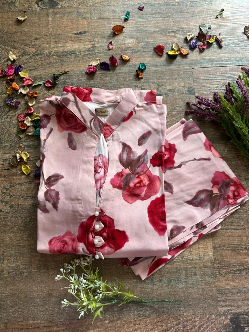 Dusty Petals Linen