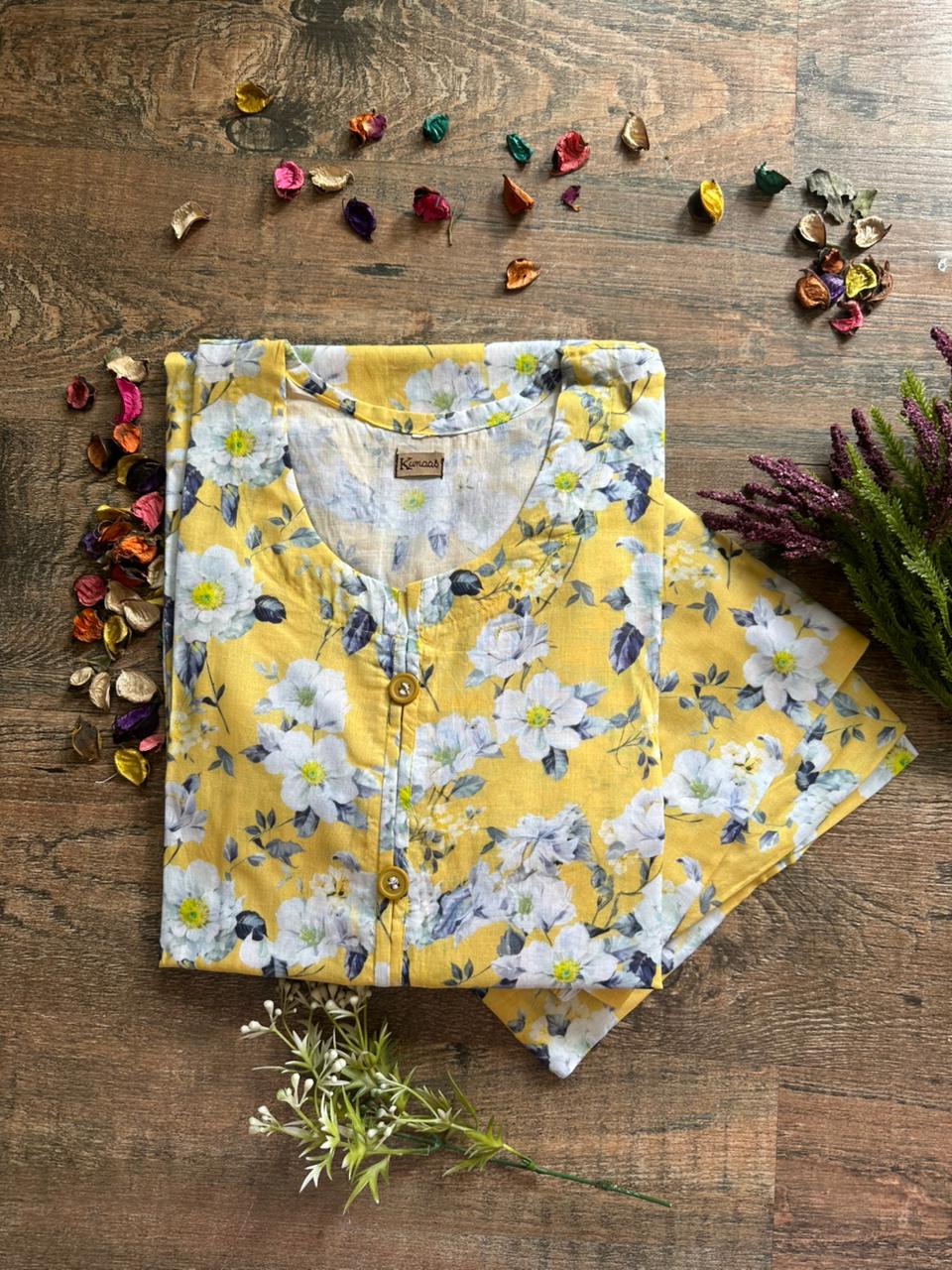 Yellow Flower Lawn