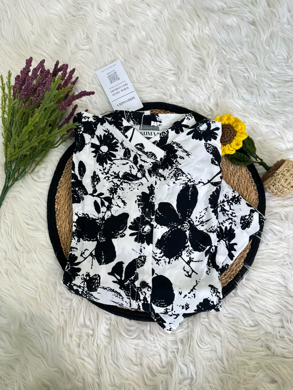 Black Flower Co'rd