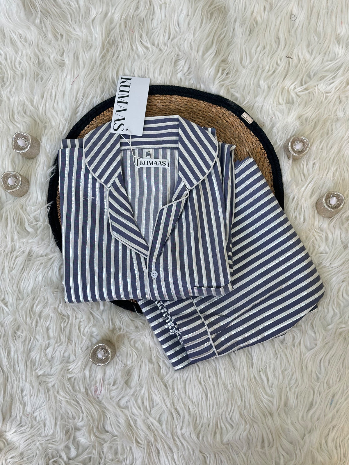 Midnight Pinstripe  PJS
