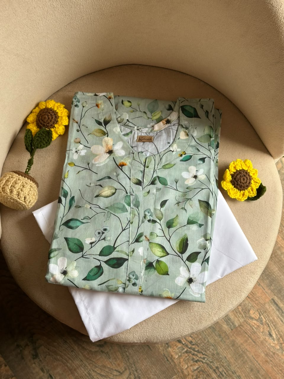 Sage whisper Lawn kurti