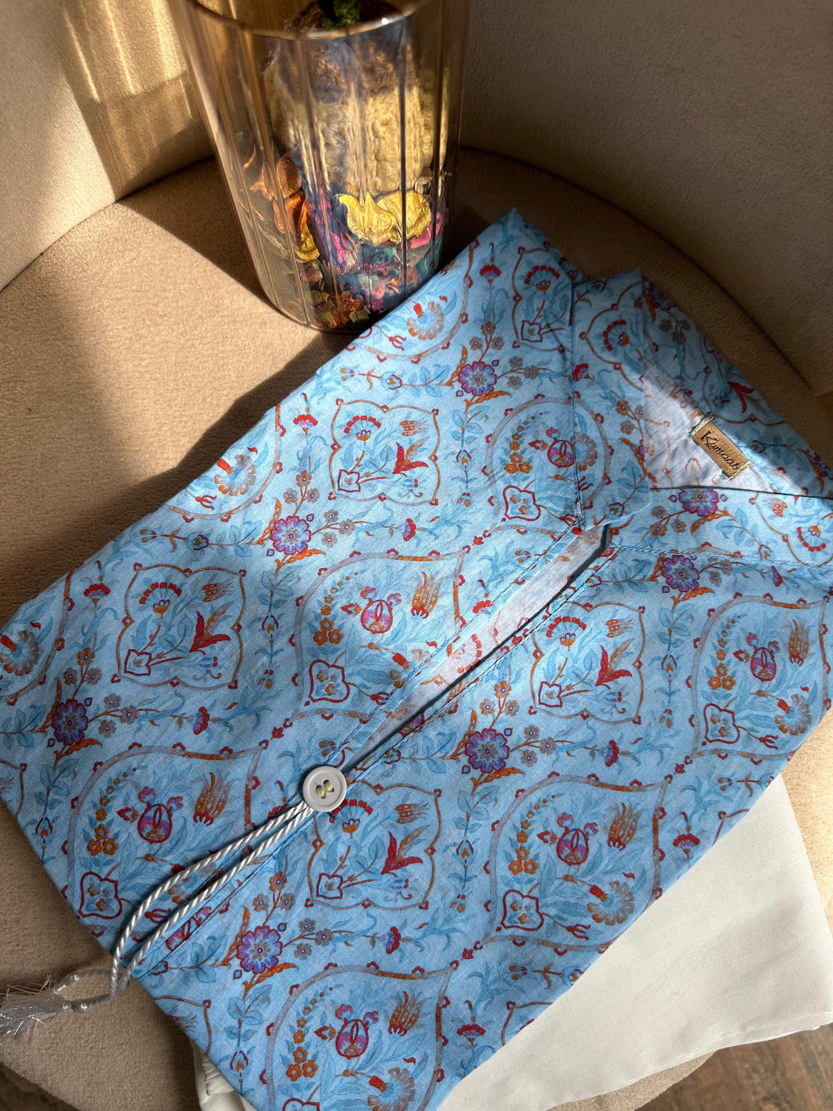 Blue Petal Lawn kurti