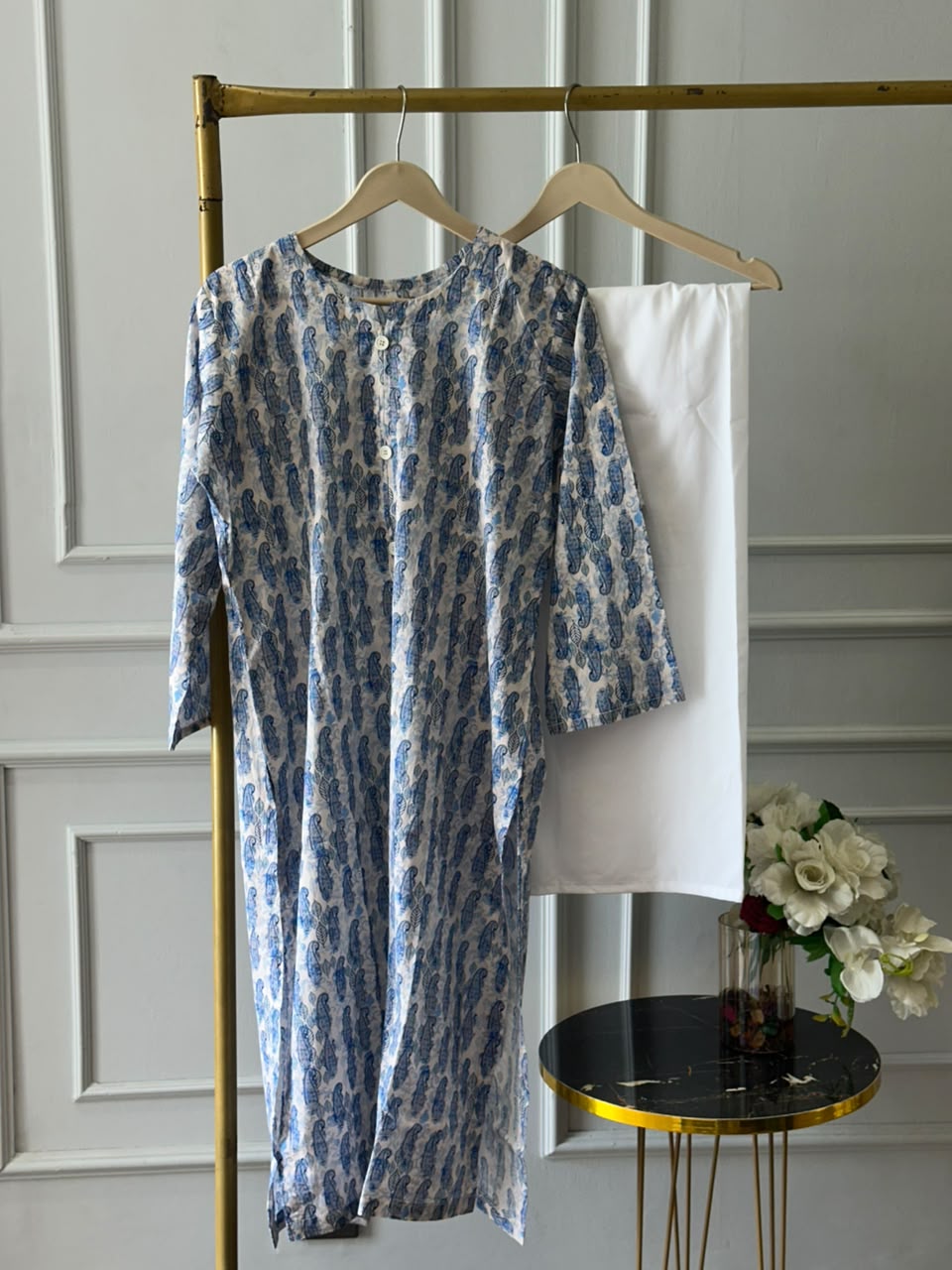Summer sapphire Lawn kurti
