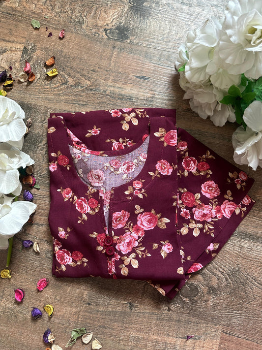 Velvet Rose linen