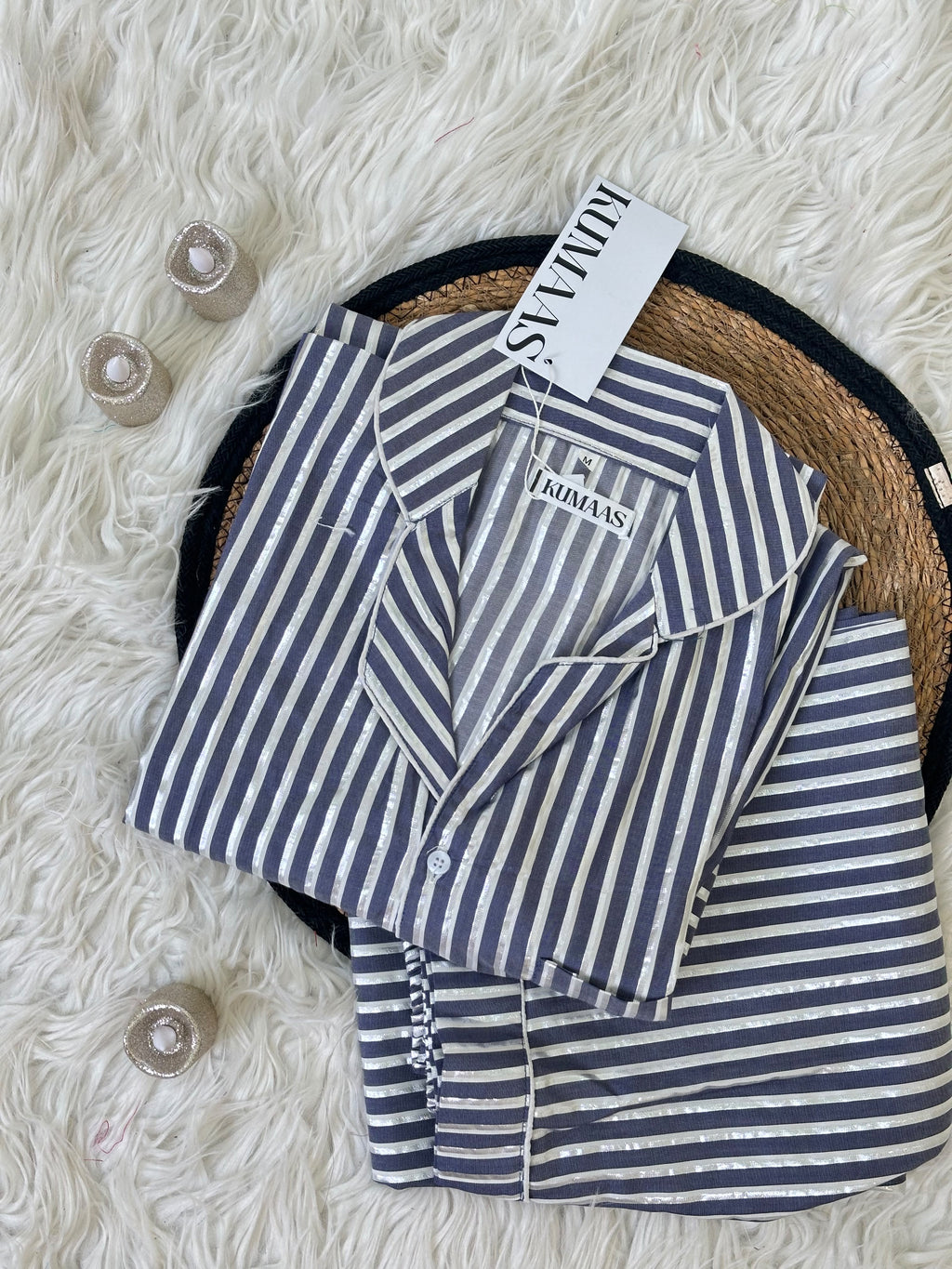 Midnight Pinstripe  PJS