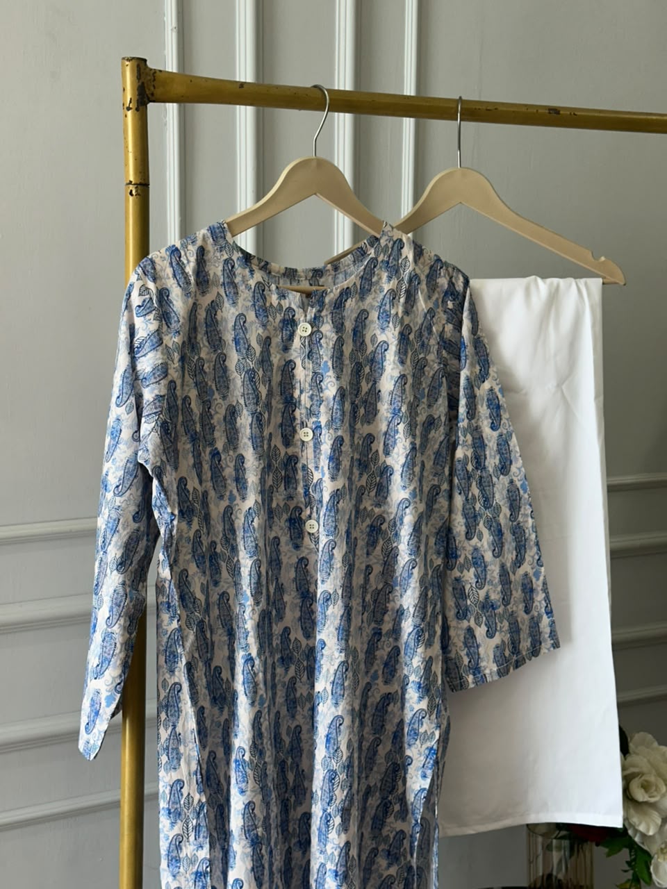 Summer sapphire Lawn kurti